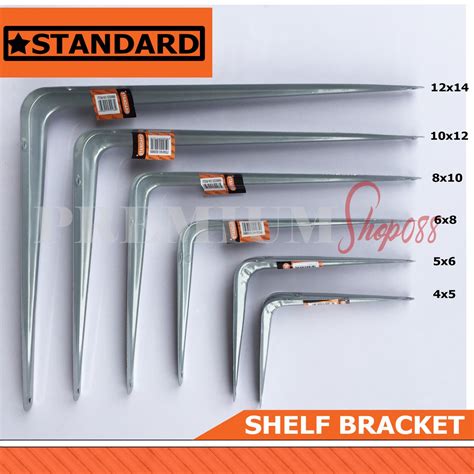 what size bracket for shelf